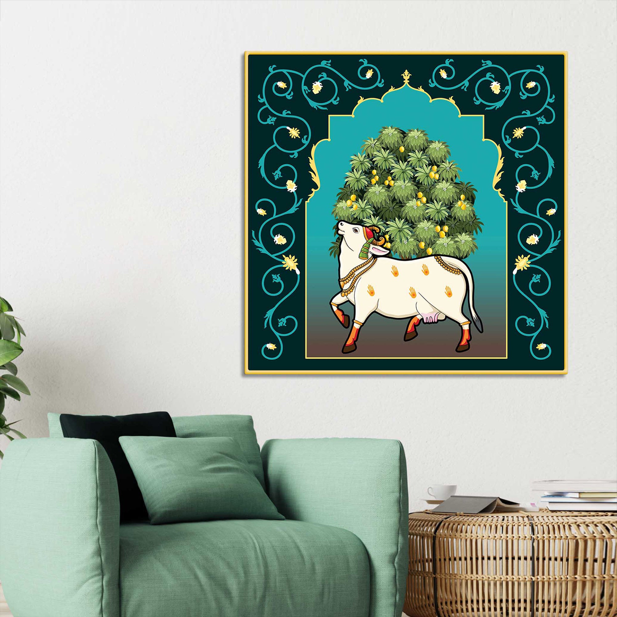 pichwai-kamdhenu-wall-painting-classic-indian-spiritual-decor