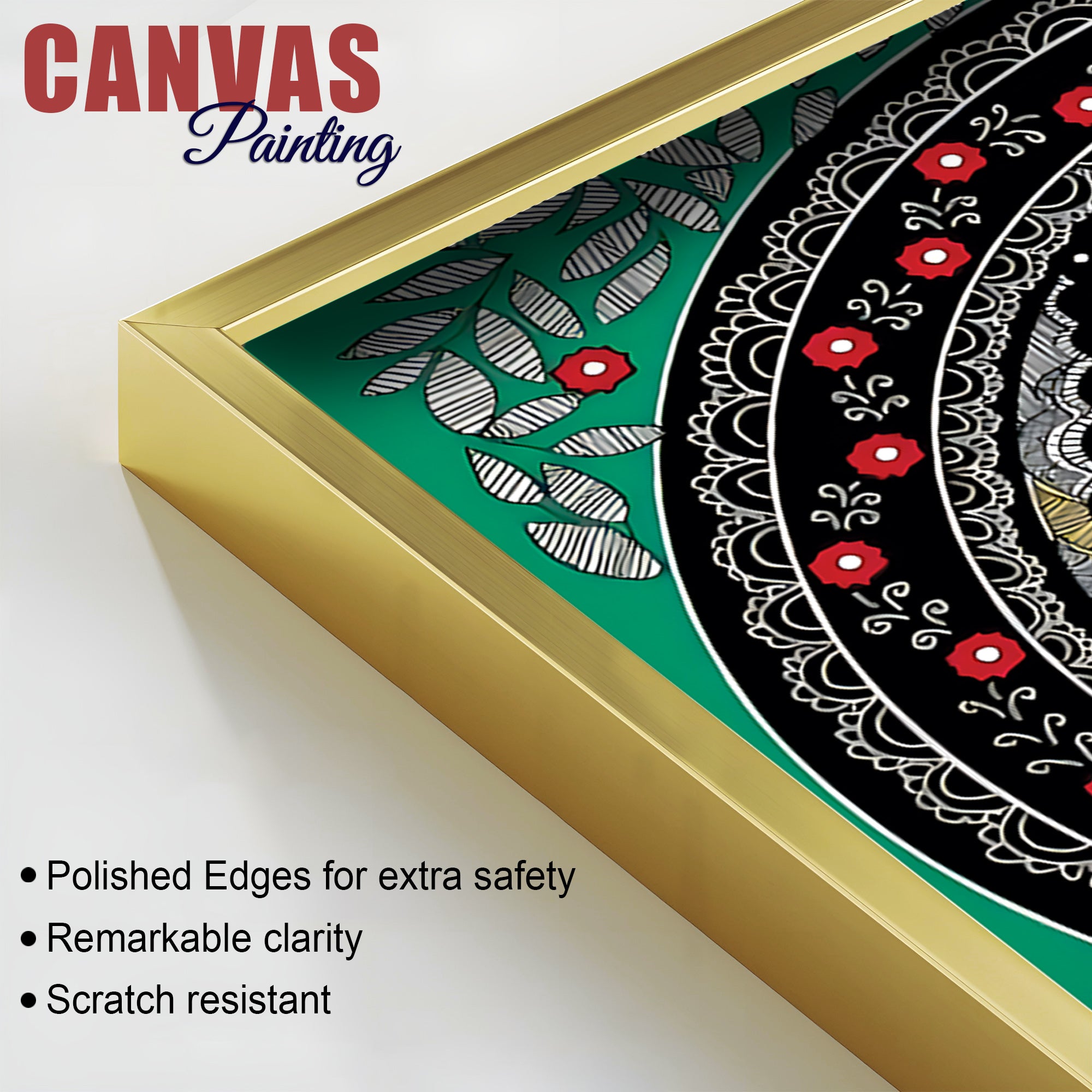 Pichwai Radha Krishna Wall Painting | Ethnic Indian Spiritual Home Decor