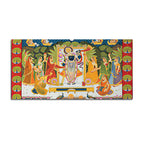 Pichwai Shreenathji Krishna Canvas Wall Painting