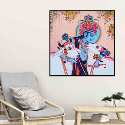 pichwai-style-krishna-cow-canvas-painting-hindu-wall-art