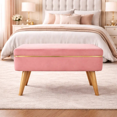 pink-velvet-ottoman-bench-with-golden-classic-legs