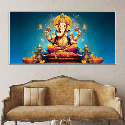 pleasing-lord-ganpati-bappa-spiritual-canvas-wall-painting-for-home