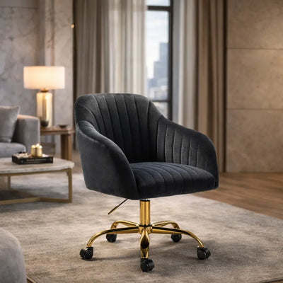 plush-rolling-accent-chair-in-black-sleek-style