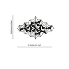 Polaris 3D Abstract Art Design Metal Artwork Wall Decor
