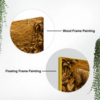 Powerful Leopard in Exotic Rainforest 3D Canvas Wall Painting