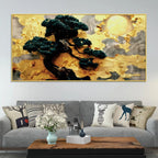 Premium Abstract Canvas Painting for Living Room Wall Decor