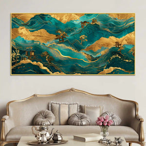 Premium Abstract Canvas Wall Décor Painting