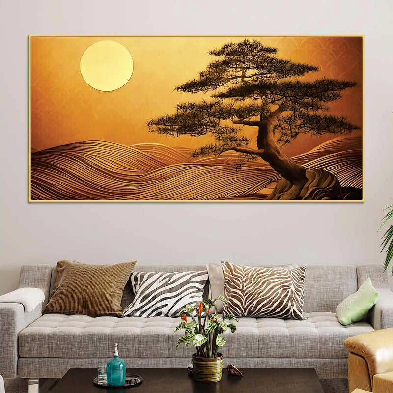 premium-abstract-desert-tree-canvas-wall-painting