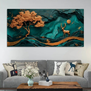 Premium Abstract Home Décor Canvas Wall Painting