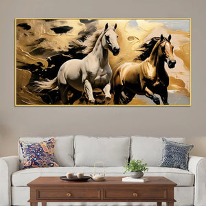 Premium Abstract Horse Canvas Wall Painting