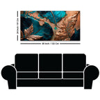 Premium Abstract Leaves Canvas Wall Painting