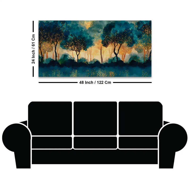 Premium Abstract Nature Canvas Painting for Home & Office Décor