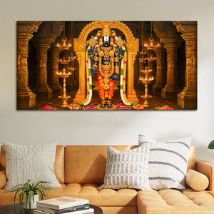 Premium Balaji Canvas Painting for Home Temple