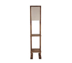 Premium Biped Brown Artistic Wooden Floor Lamp