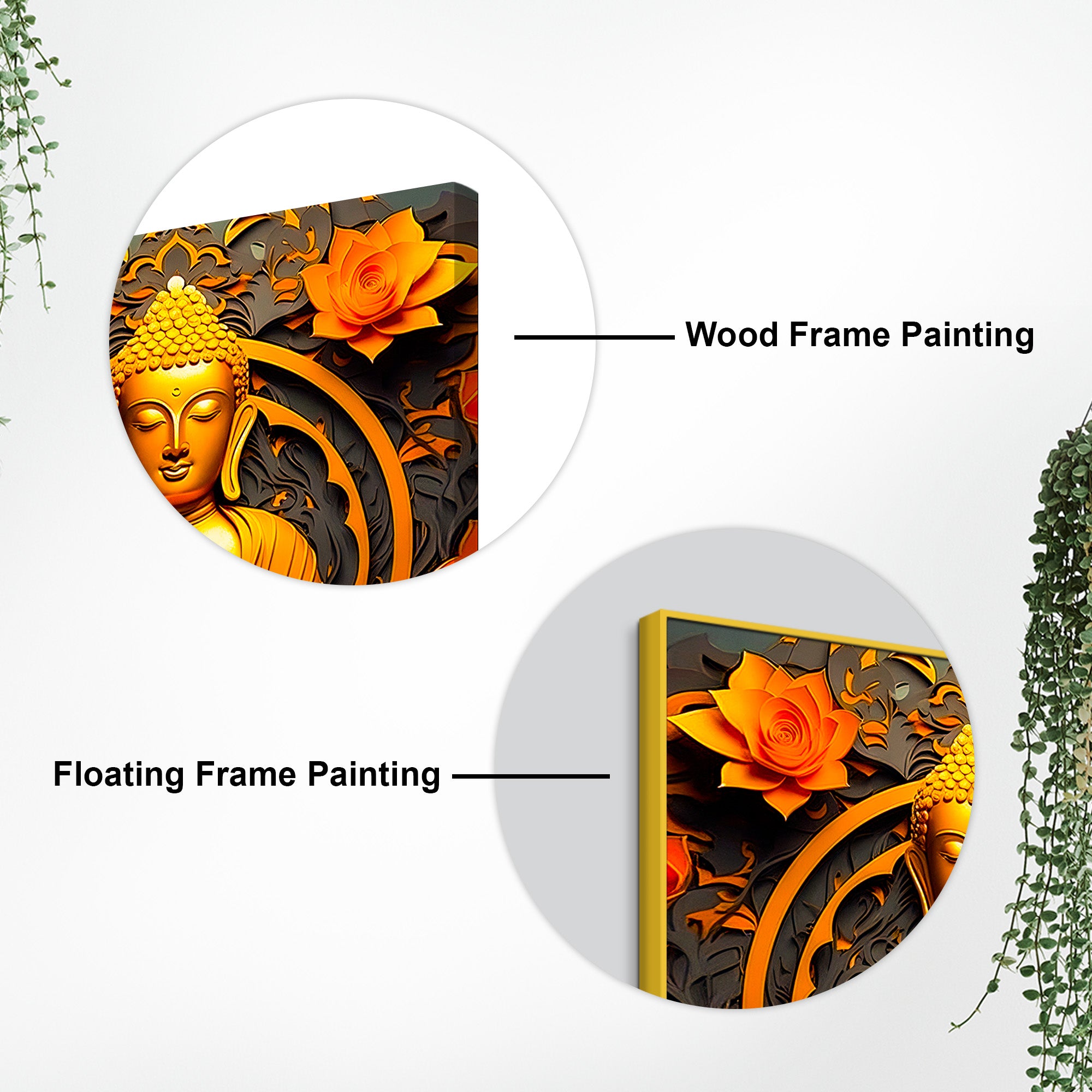 Premium Buddha Canvas Art for Elegant Home Decoration