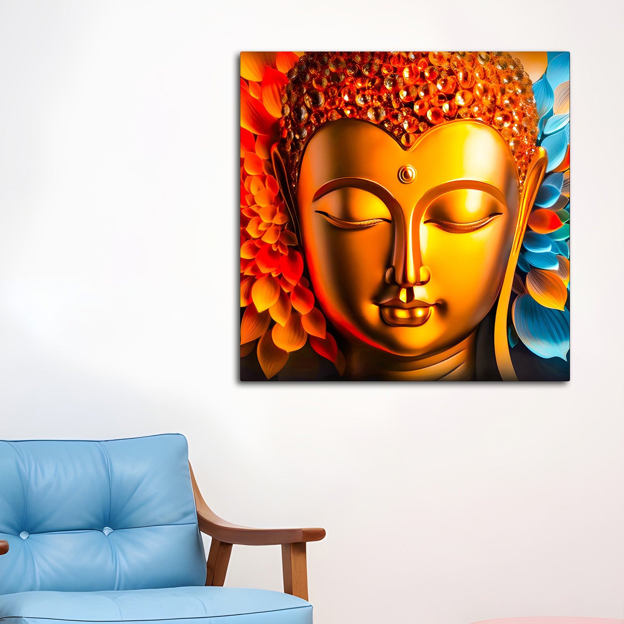 Premium Buddha Canvas Painting for Home