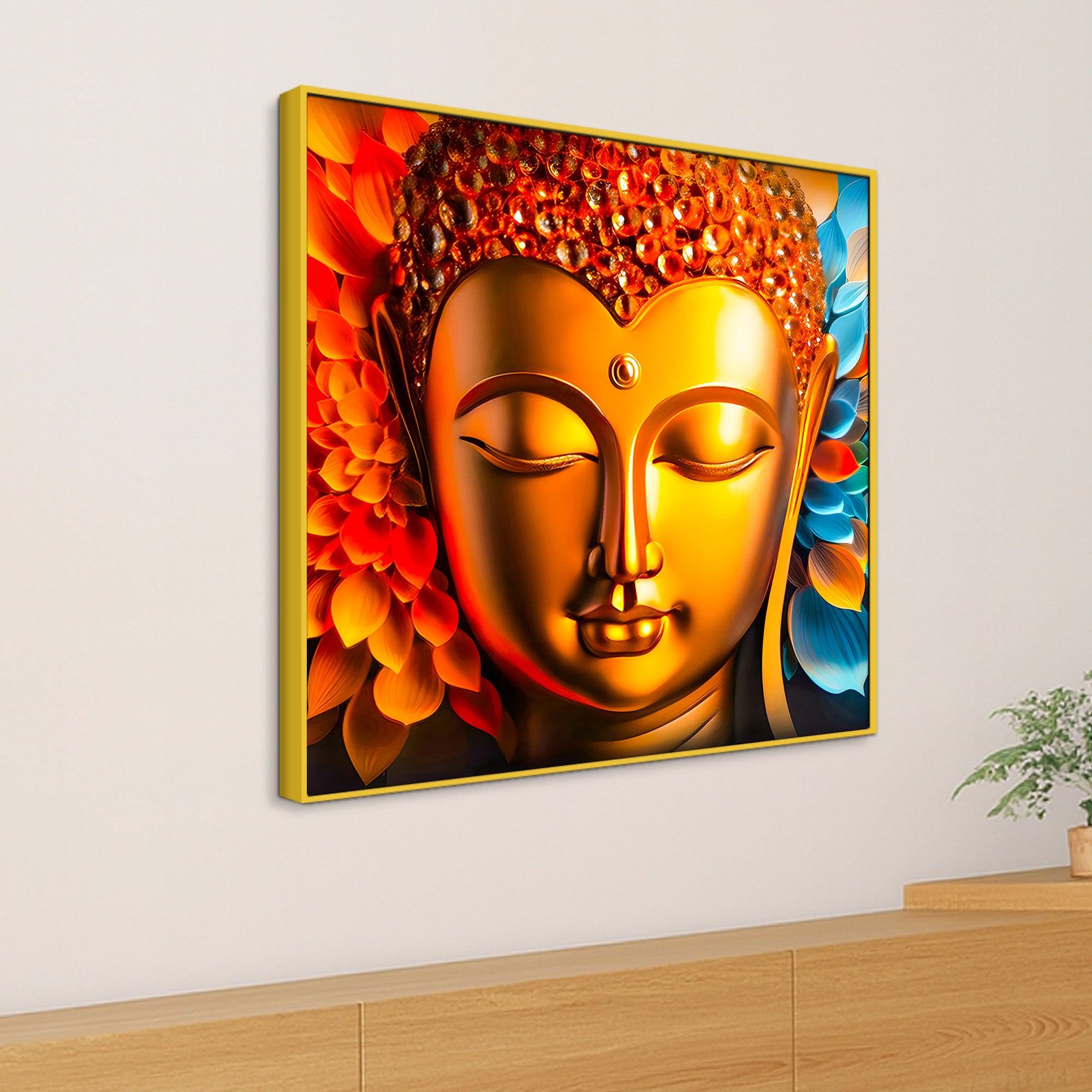 Premium Buddha Canvas Painting for Home