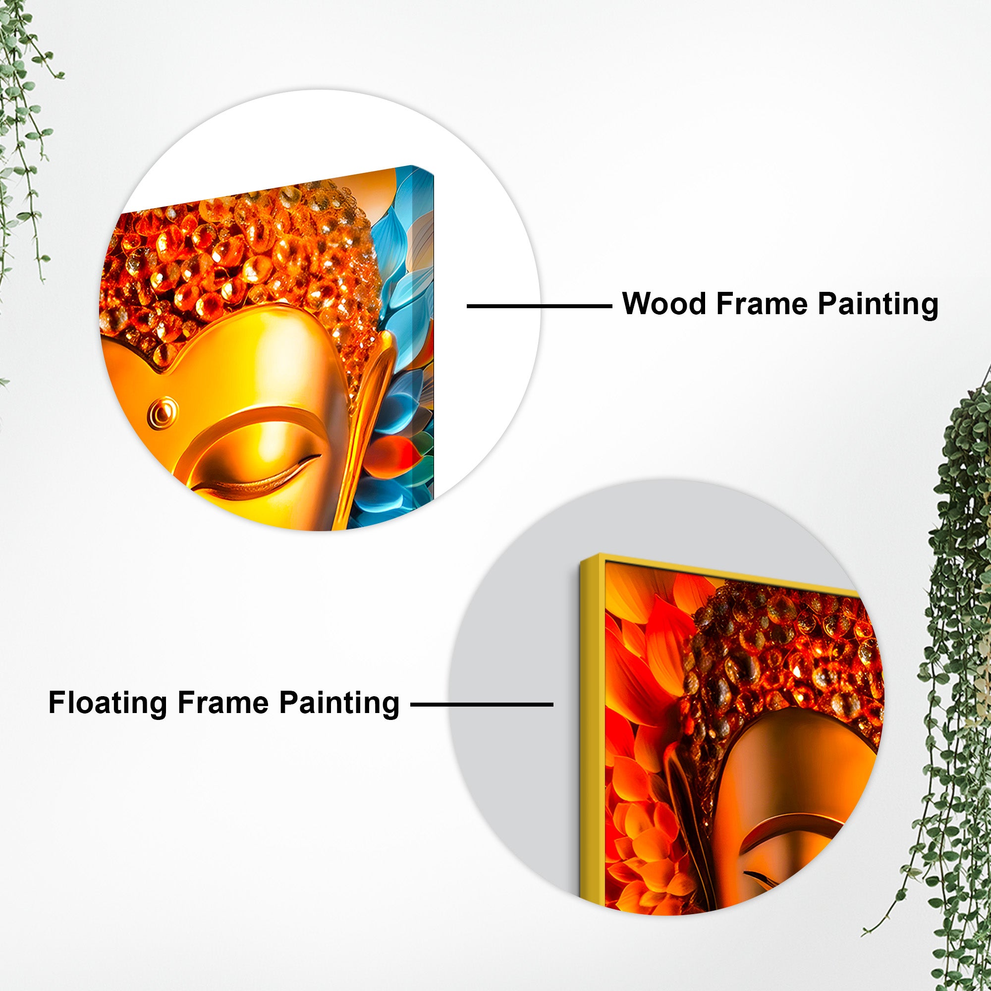 Premium Buddha Canvas Painting for Home