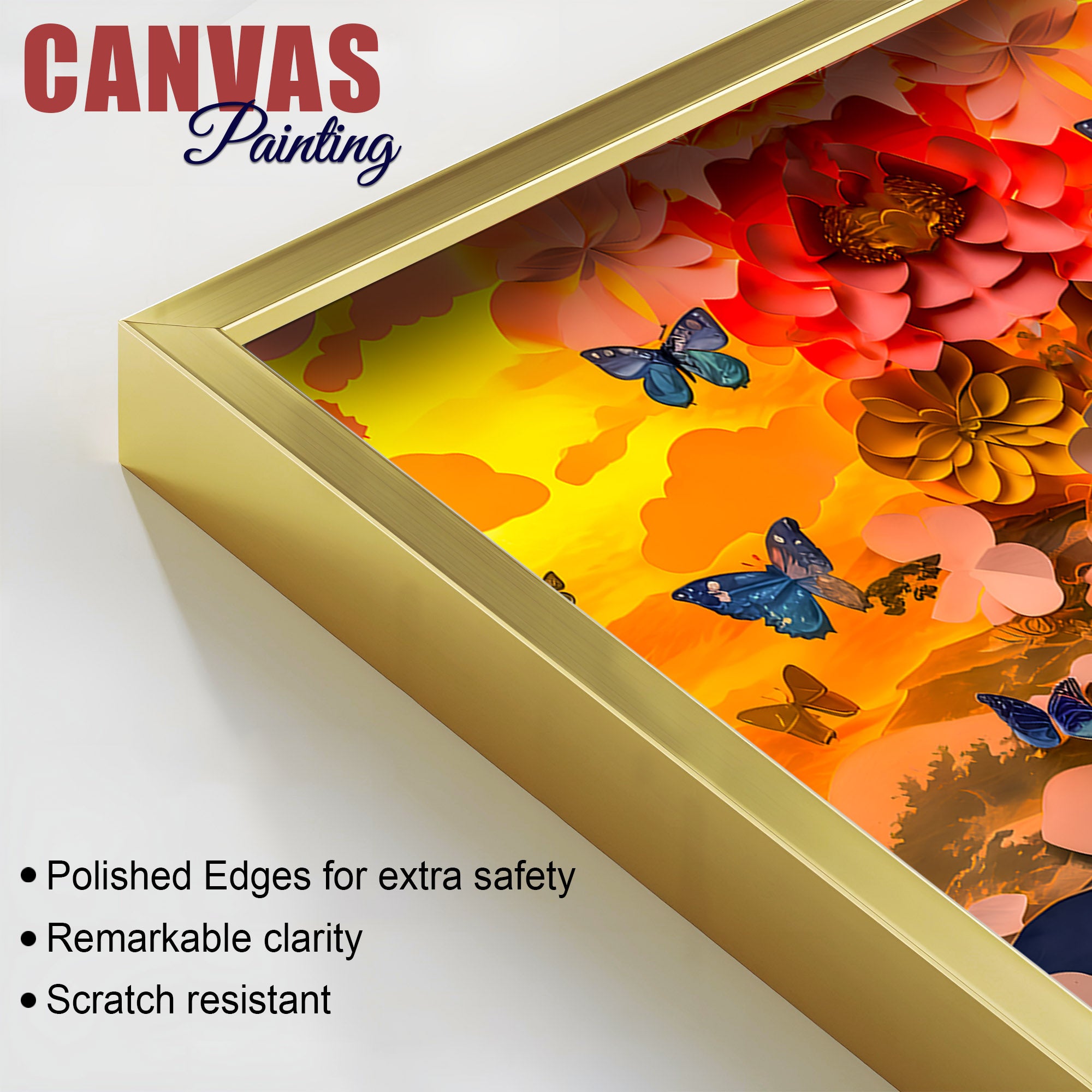 Premium Buddha Canvas Wall Painting for Elegant Home Decoration