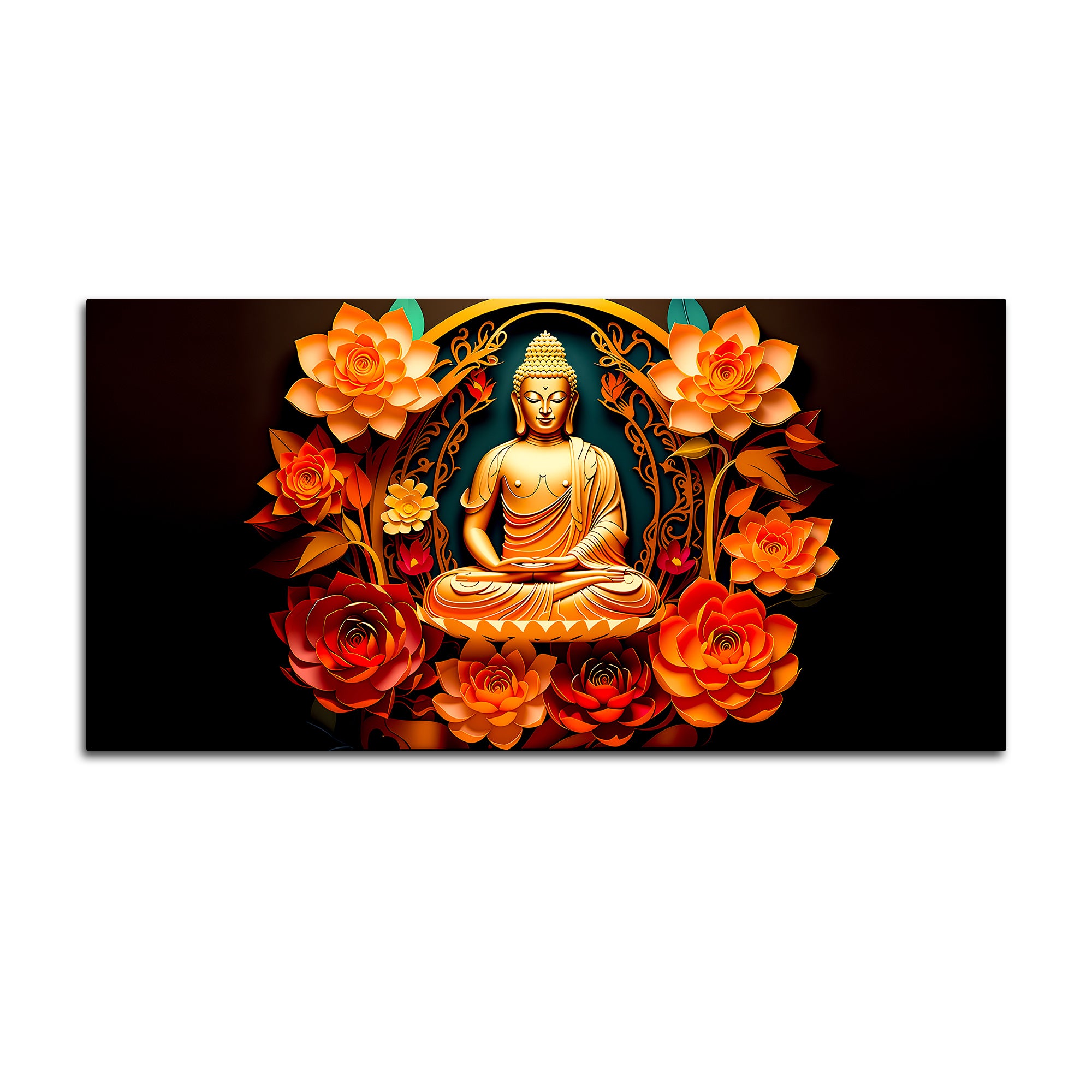Premium Buddha Decorative Wall Painting for Modern Décor