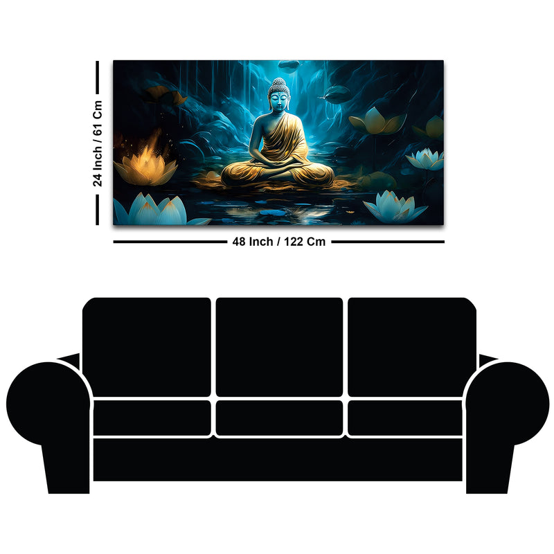 Premium Buddha Painting for Home & Office