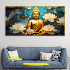 Premium Buddha Wall Canvas Décor for Peaceful Homes