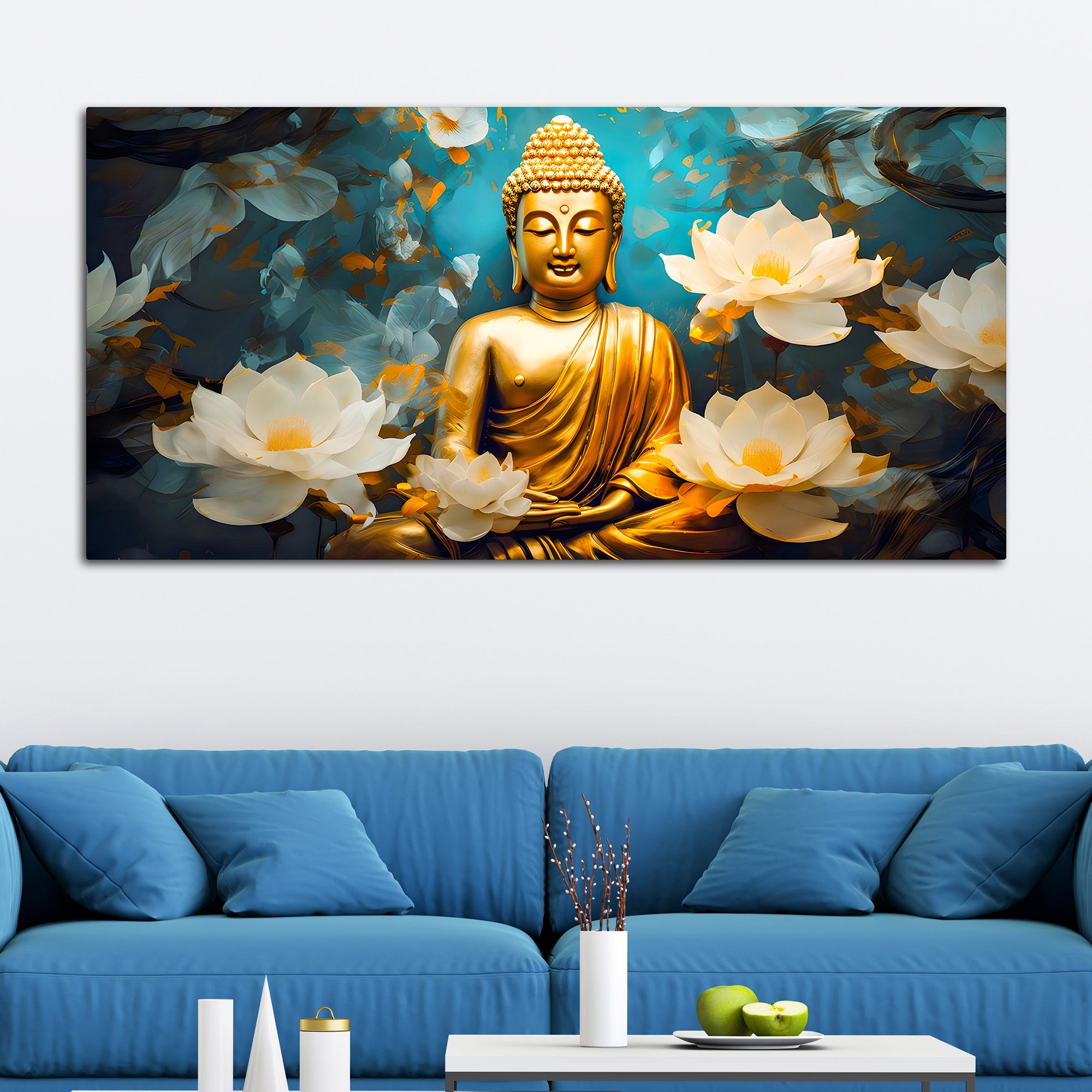 Premium Buddha Wall Canvas Décor for Peaceful Homes