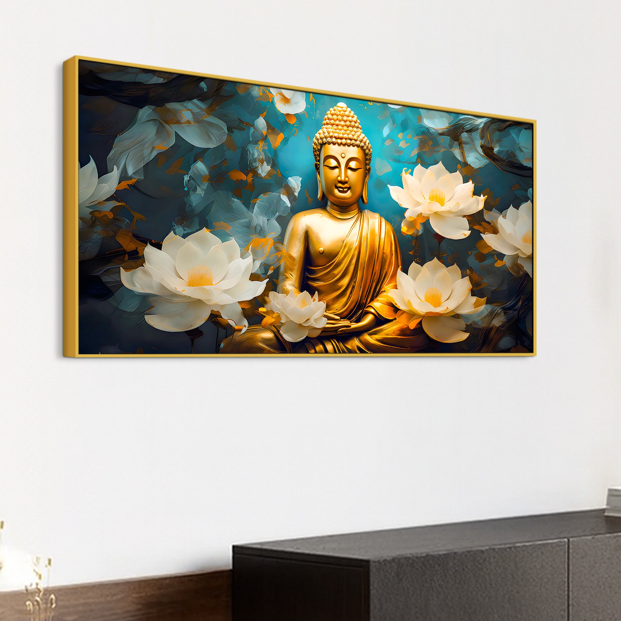 Premium Buddha Wall Canvas Décor for Peaceful Homes