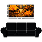 Premium Buddha Wall Canvas Décor Painting for Peaceful Homes