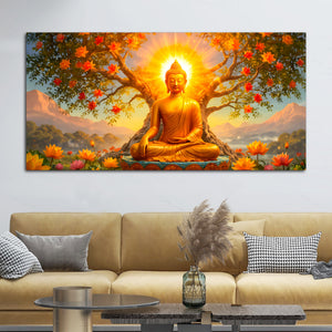 Premium Buddha Wall Décor Painting for Elegant Interiors