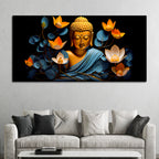 Premium Buddha Wall Painting for Calm & Peaceful Homes