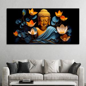 Premium Buddha Wall Painting for Calm & Peaceful Homes