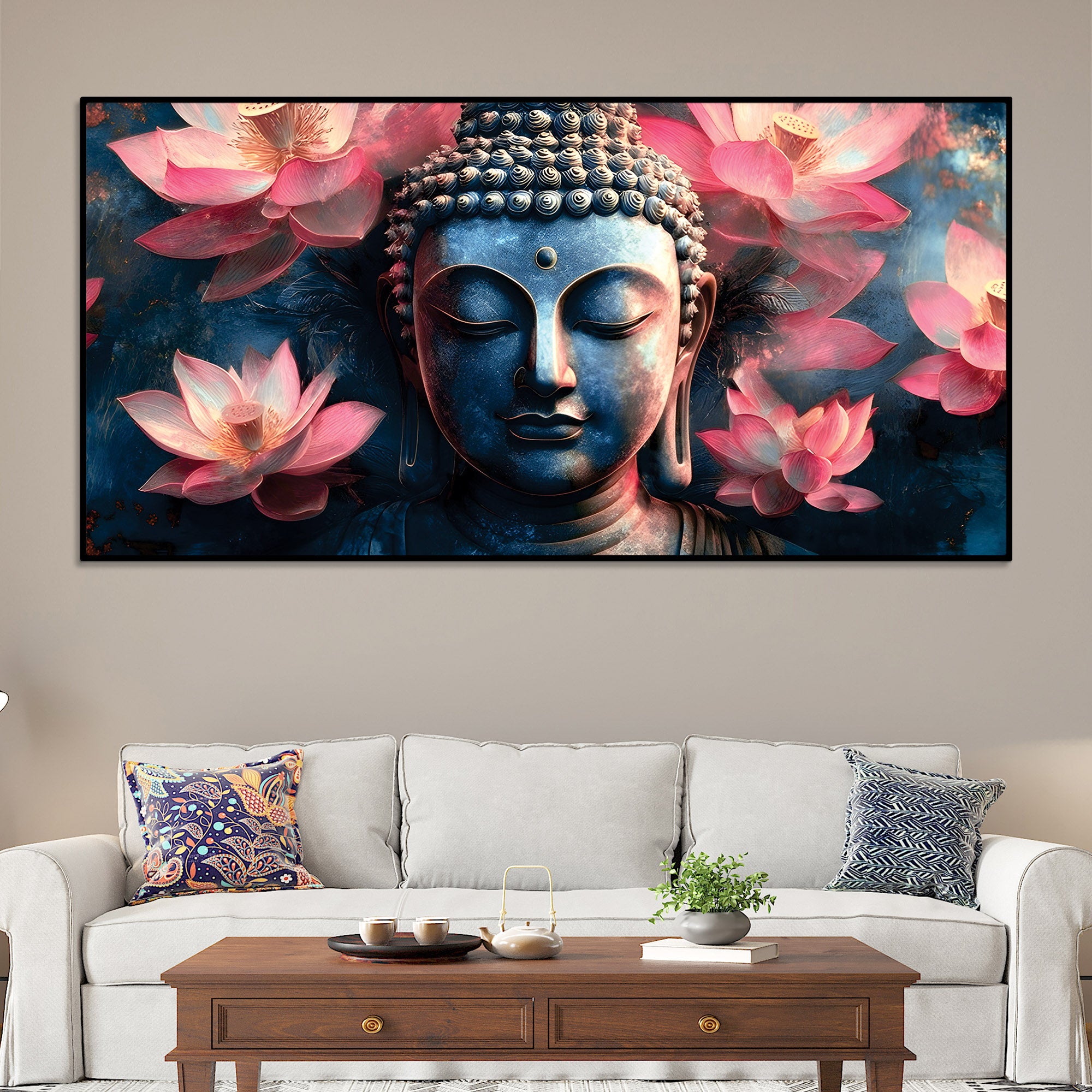 Premium Buddha Wall Painting for Decor Lovers