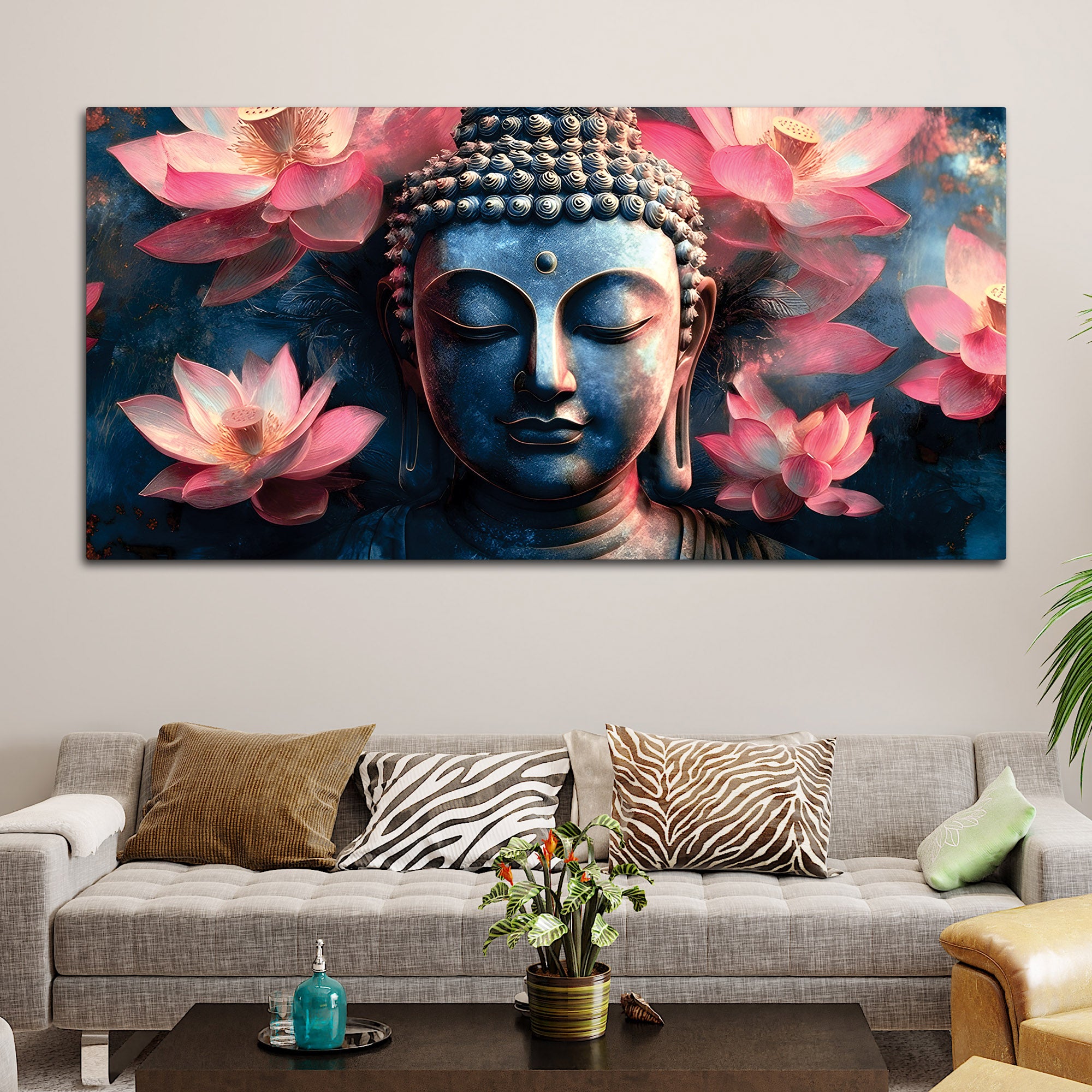 Premium Buddha Wall Painting for Decor Lovers