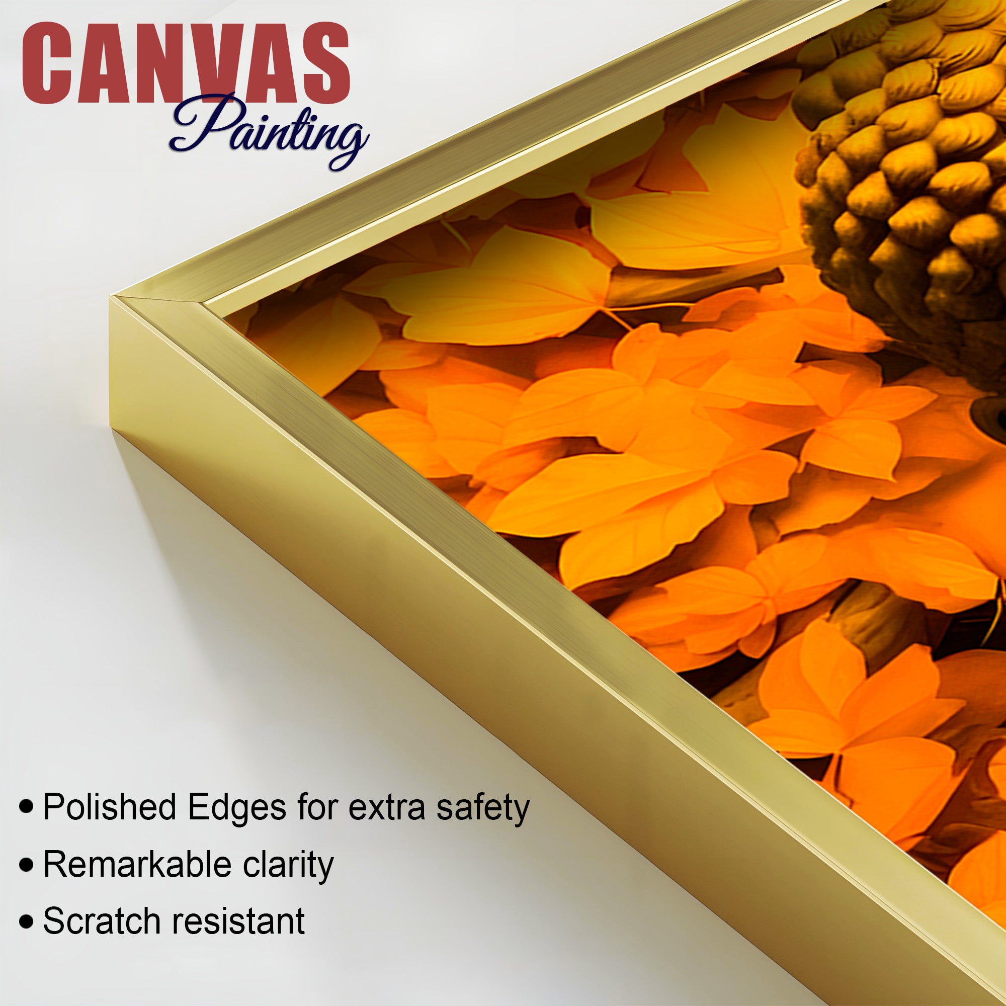 Premium Buddha Wall Painting for Living Room Decor