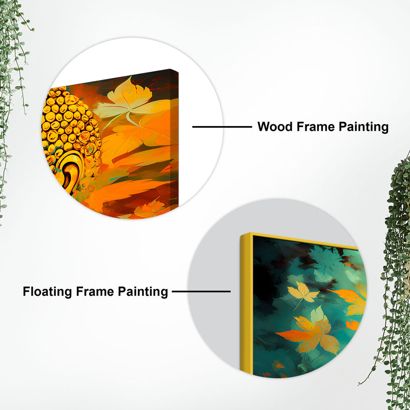 Premium Buddha Wall Painting for Modern Interior Styling