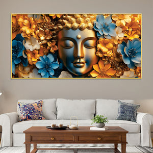 Premium Buddha Wall Painting for Wall Art Décor