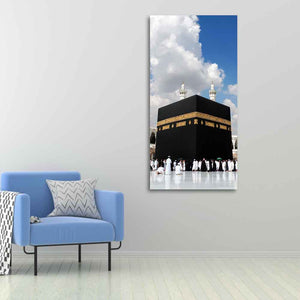 Premium Canvas Muslim Wall Painting of Masjid Al Haram