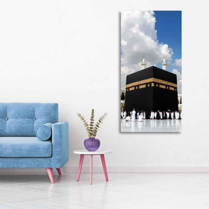 Premium Canvas Muslim Wall Painting of Masjid Al Haram