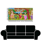 Premium Canvas Painting of Indian Holy Place Mathura Vrindavan