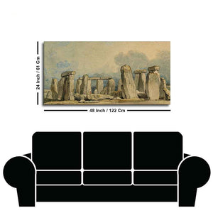 Premium Canvas Wall Painting of Stonehenge