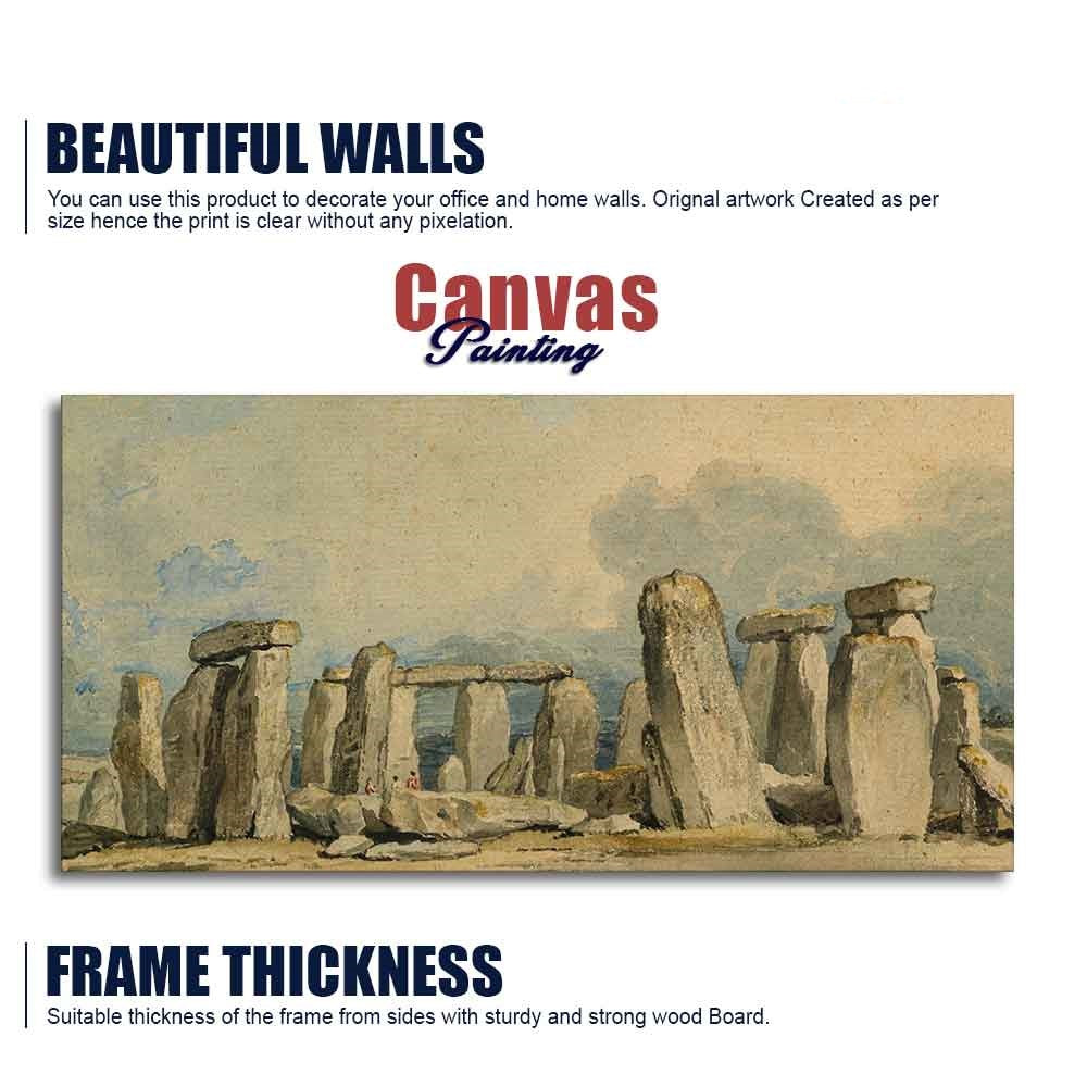 Premium Canvas Wall Painting of Stonehenge