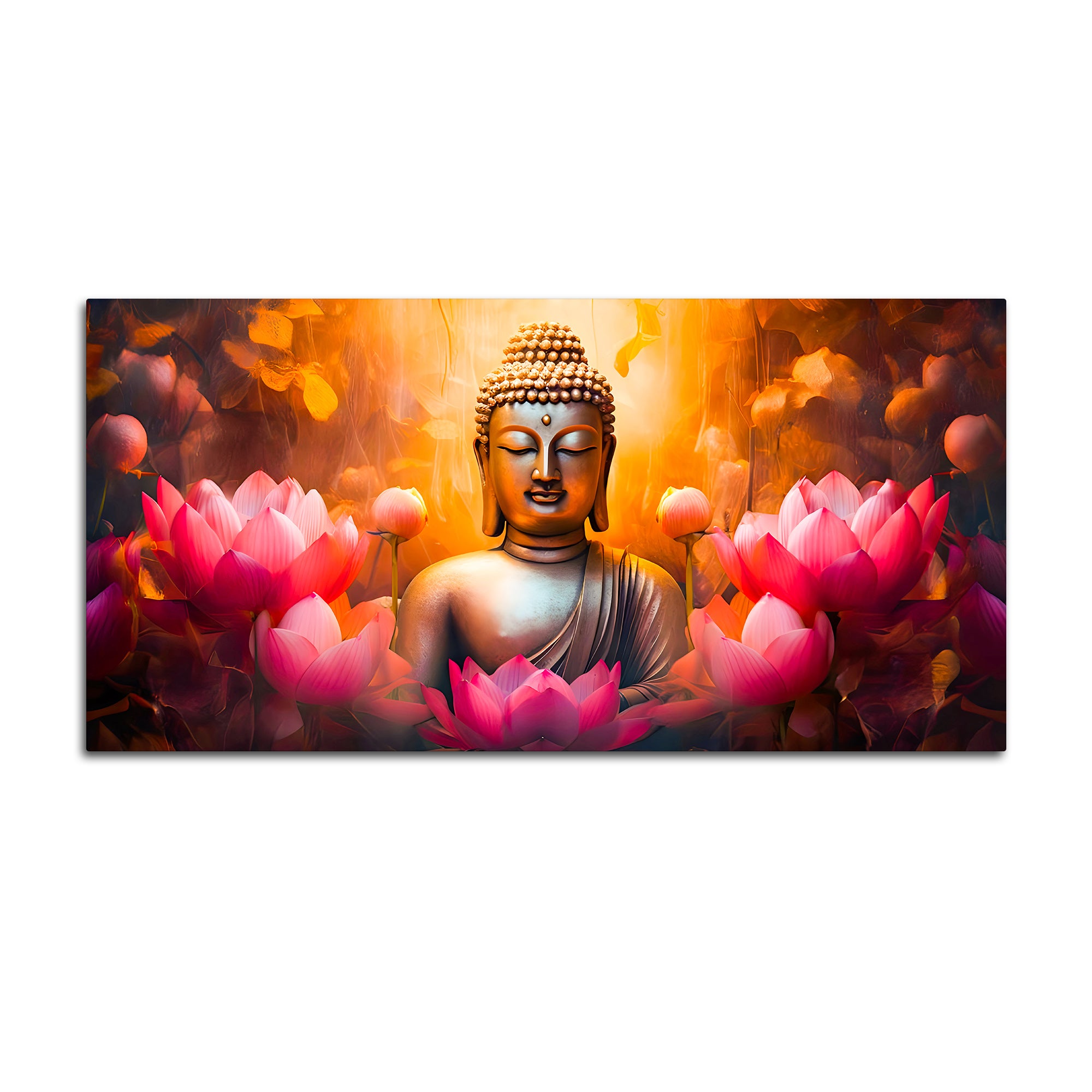 Premium Decorative Buddha Wall Painting for Home & Office Décor