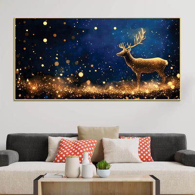 premium-deer-canvas-wall-art-abstract-painting-for-home-decor