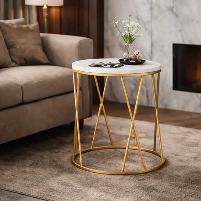 premium-designer-round-shaped-golden-artistic-side-table-with-white-marble
