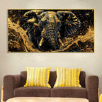 Premium Elephant Canvas Painting for Office and Living Room