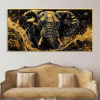 Premium Elephant Canvas Painting for Office and Living Room