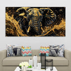 Premium Elephant Canvas Painting for Office and Living Room