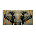 Premium Elephant Face Canvas Artwork Canvas Painting