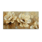Premium Floral Canvas Wall Art Abstract Painting for Bedroom Décor